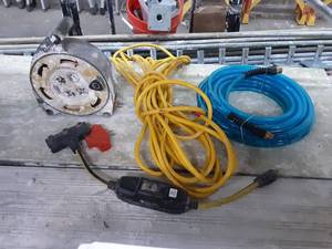 Cord Reel, Multi Plug, Heavy Duty Extension Cord, Hose