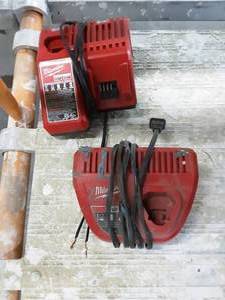 2-Milwaukee Chargers M12 & M18