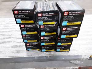 12-Boxes 716 x 38 Collated Staples