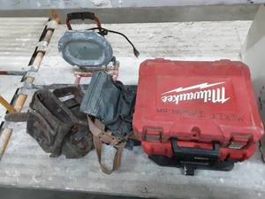 Tool Belts, Boxes, Work Light
