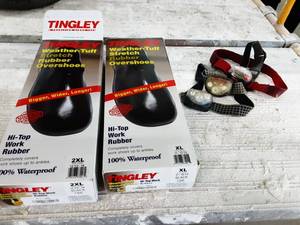 Head Lamps & Rubber Overshoes