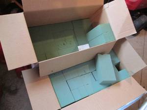 1- 12 Boxes Of New Floral Arrangem...