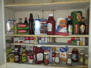 Cupboard Full of Food and Seasoning...