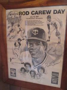 Rod Carew Poster ...