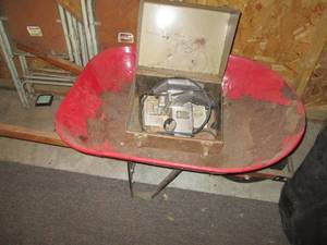 Vintage Craftsman Saw & Wheelbarrow...