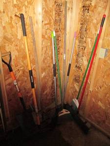 Garden Tools & Brooms See Photos...
