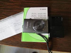 Cannon Powershot Camera With Charge...