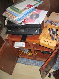 End Table With Cannon TR7520 Printe...