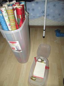 Rubbermaid Storage Box for Wrapping...