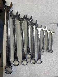 lot 3 image: New 9pc SK Tools Wrench Set Made in USA
