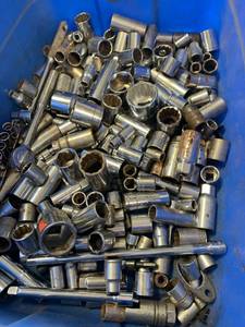 lot 23 image: Approx 35 Pounds of Sockets (many USA made)