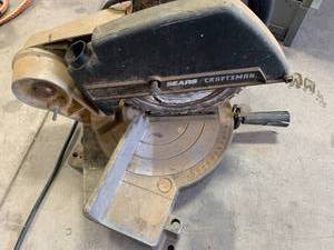 lot 41 image: Sears Craftsman Miter Saw