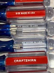 lot 67 image: Brand New 10pc Craftsman Screwdriver Set