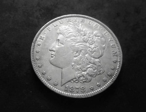 1878 Morgan Silver Dollar Reverse 1879