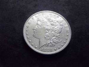 1880 Morgan Silver Dollar
