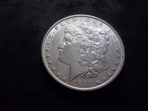 1884 Morgan Silver Dollar