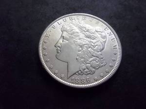 1886 Morgan Silver Dollar