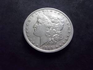 1889 O Morgan Silver Dollar