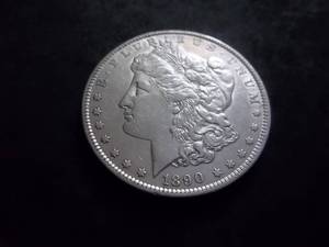 1890  Morgan Silver Dollar