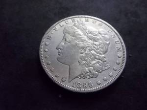 1896 O Morgan Silver Dollar