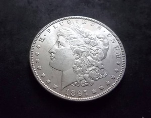 1897 Morgan Silver Dollar