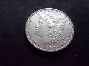 1900  Morgan Silver Dollar