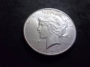 1926 Silver Peace Dollar