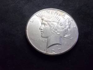 1927 Peace Silver Dollar