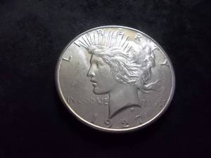 1927 S Peace Silver Dollar