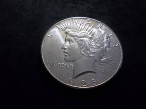 1928 Silver Peace Dollar