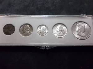 1953 S Uncirculated Mint Set From Government Issue Set.