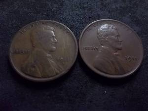1911, 1911 D Lincoln Cents
