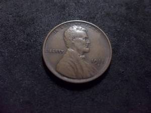 1911 S Lincoln Cent Key Coin