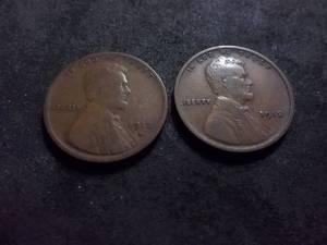 1912, 1912 D Lincoln Cents