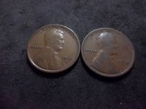 1915, 1915 D Lincoln Cents