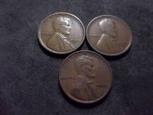 1920, 1920 D, 1920 S Lincoln Cents