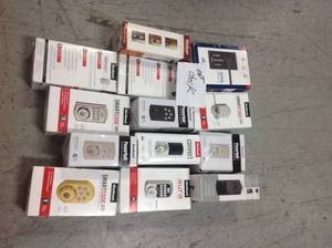 lot 80 image: BIG MIX LOT OF KWIKSET SMART CODE LOCKS NOT CHECKED