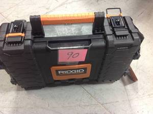 lot 90 image: RIDGID 22 in. Pro Organizer, Black