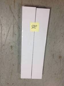 lot 28 image: Lot of 2 Schon Contemporary 24 in. Towel Bar in Polished Chrome