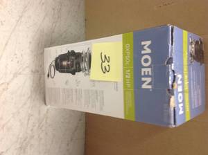 lot 33 image: MOEN GX Pro Series 12 HP Continuous Feed Garbage Disposal not used