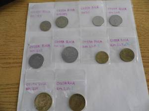 Coins of Costa Rica