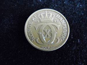 Denmark 1925 HCN.G1 25 Ore