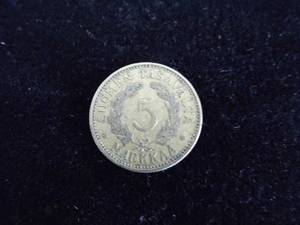 Finland 1937 5 Markka