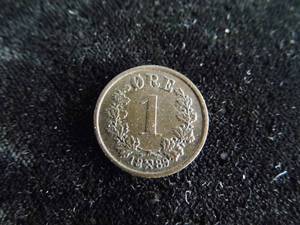 Norway 1889 1 Ore