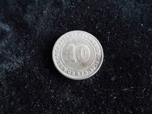 Straits of Settlements 1919 10 Cent