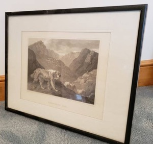 lot 73 image: Shepherds Dog Engraving