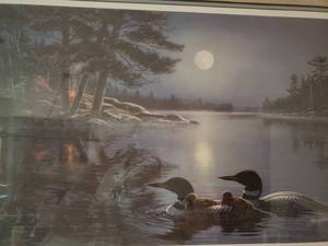 lot 70 image: James Meger Signed Print Hors Commence Framed