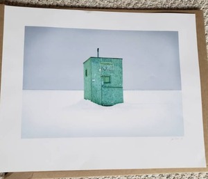 lot 110 image: Ice House Poster by Dave Turner 5600