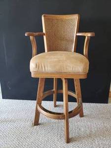 lot 12 image: Pair of Swivel Pool Stools by Mikhail Darafeev