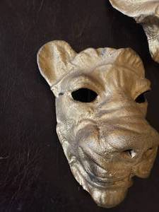 lot 42 image: Animal Masks from the Childrens Theater, Lot of 3